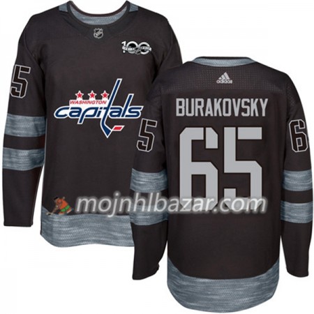 Dresovi Washington Capitals Andre Burakovsky 65 1917-2017 100th Anniversary Adidas Crna Authentic - Muške Dresovi Washington Capitals Andre Burakovsky 65 1917-2017 100th Anniversary Adidas Crna Authentic - Muške